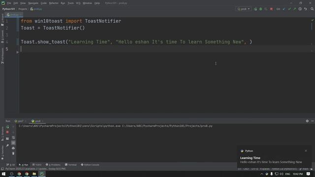 #8 Python Desktop Notifier Project Bangla Tutorial смотреть онлайн