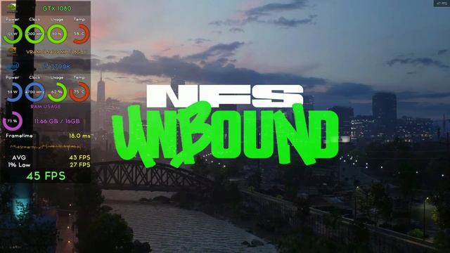 Need For Speed UNBOUND | GTX 1080 8GB - Maxed Out Setting - Nvidia Driver 527.56 смотреть онлайн