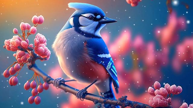 Божественная музыка трогает сердце! Падал снег! Волшебная музыка зимы! #95 смотреть онлайн