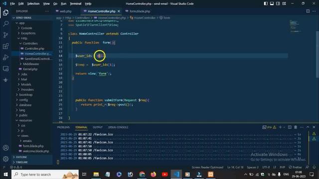 [FIXED] Error: " Trying to access array offset on value of type null" || PHP || LARAVEL #laravel смотреть онлайн