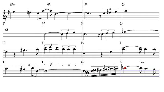 La Chanson D'orphee Luiz Bonfa 1959 Alto Sax смотреть онлайн