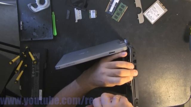 HP ELITEBOOK 2740P (NO LCD) take apart video, disassemble, howto open, disassembly смотреть онлайн