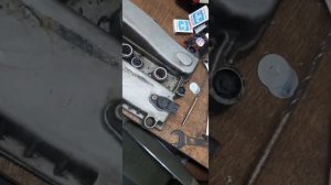 Замена прокладки клапоной крышки Чери м11