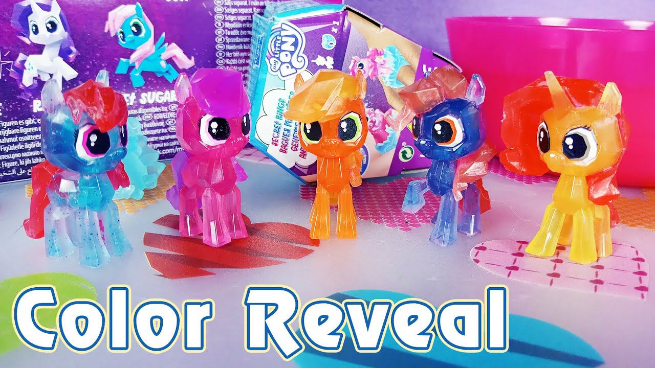 My Little Pony Color Reveal - обзор фигурок сюрпризов Secret Rings смотреть онлайн