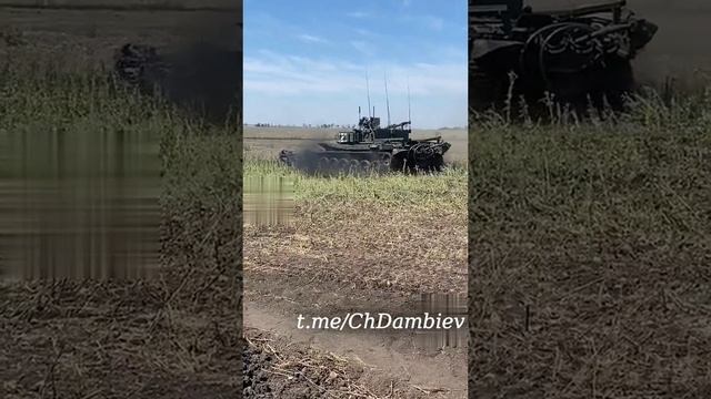 Первые кадры применения роботизированного комплекса разминирования «Проход-1». смотреть онлайн