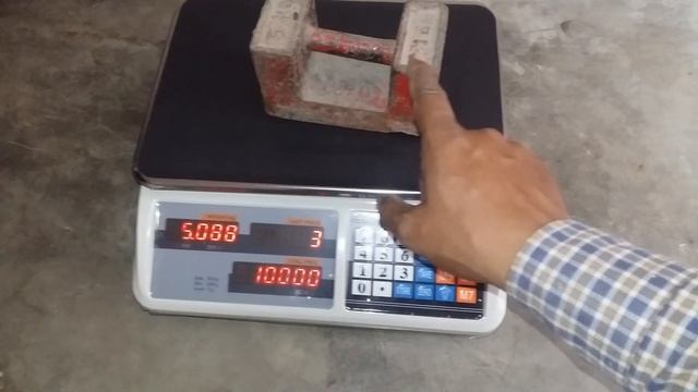 35 Kg Weighing Scale Calibration | ACS Weighing Scale | English Subtitles