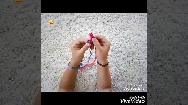 DIY КАК СДЕЛАТЬ ЛЕГКИЙ БРАСЛЕТ- ФЕНЕЧКУ ИЗ ДВУХ ЛЕНТ SUMMER DIY смотреть онлайн