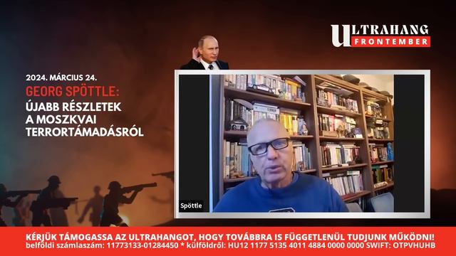 Terrortámadás Moszkvában: újabb sokkoló részletek derültek ki - Georg Spöttle смотреть онлайн
