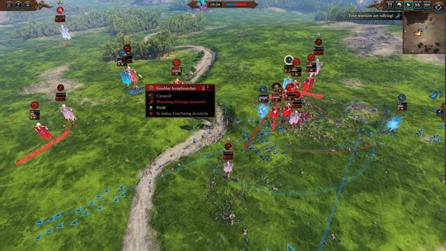 Spring Chicken - Tzeentch vs Ogres // Total War: WARHAMMER 3 смотреть онлайн