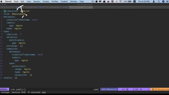 Vim Crash Course | How to edit files quickly in CKAD / CKA exam смотреть онлайн