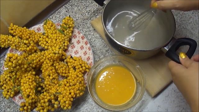 Облепиховый кисель 100гр.- 27ккал..Рецепт приготовления. смотреть онлайн