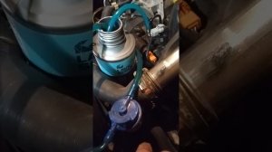 Промывка ТНВД и форсунок на 1,5 DCI k9k.