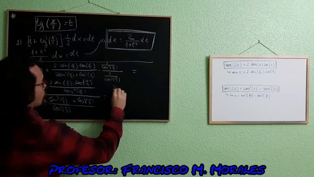 CAMBIO DE VARIABLE tg(x/2)=t (ACLARACIONES) смотреть онлайн