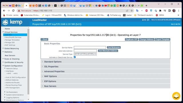 How to setup a free load balancer using Kemp loadMaster смотреть онлайн