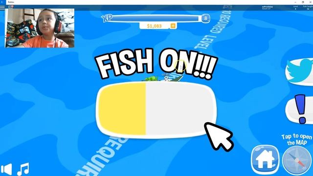 Fishing for Monster Flounder in a Kayak (Roblox Simulator) смотреть онлайн