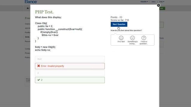 Elance PHP Test Answers 2015 смотреть онлайн
