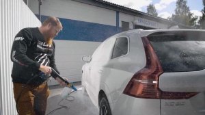 Nilfisk E 150.2 med våran BBV Foam Lance (Speed Auto-Teile Edsbyn)