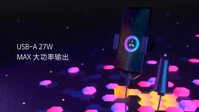 Беспроводная зарядка в авто Xiaomi ZMI WCJ10 смотреть онлайн