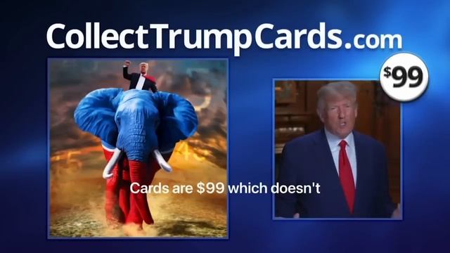 Donald Trump's Collect Trump Cards NFT Commercial смотреть онлайн