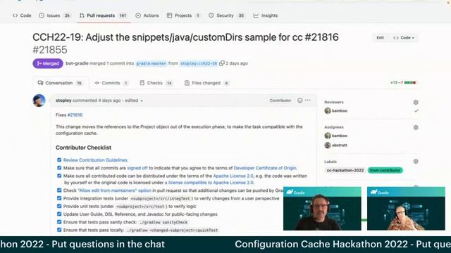 AMA Configuration Cache Hackathon - Live Stream смотреть онлайн