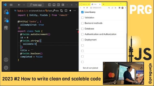PragueJS 2023 #2 | Noam Honig | Writing full-stack code without repeating yourself смотреть онлайн