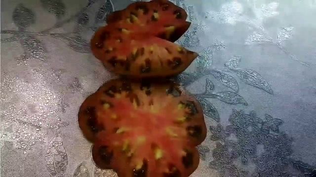 Томат "Полосатый шоколад" моё личное мнение об этом томате. смотреть онлайн