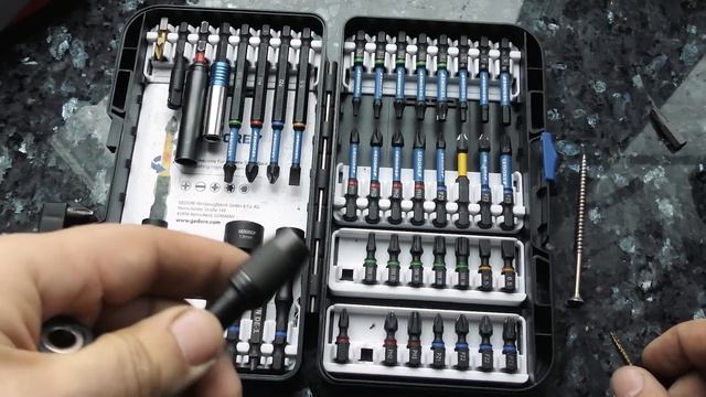 Универсальный набор торсионных бит Gedore. смотреть онлайн