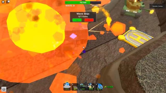 Crazy Funny Solo Hardcore +86 gems Roblox Tower Defense Simulator смотреть онлайн