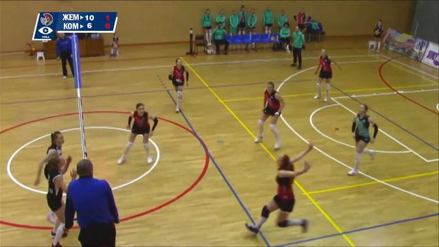 Волейбол. Чемпионат Беларуси. Жемчужина Полесья - Коммунальник-МГУ смотреть онлайн