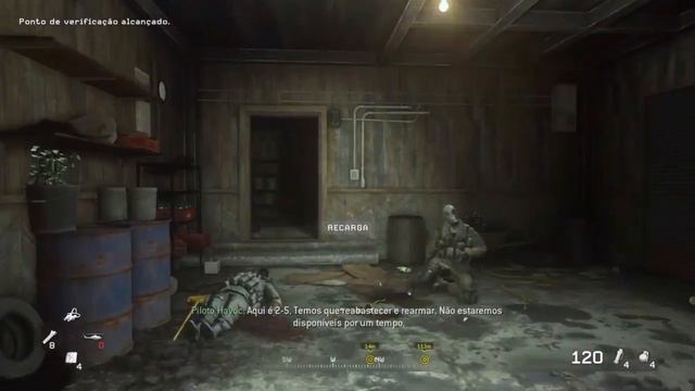 Call of duty Modern Warfare Remastered - Campaign EP. 8 "Al-Asad death" смотреть онлайн