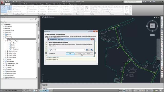 Find and Replace Styles AutoCAD Civil 3D Autodesk Knowledge смотреть онлайн