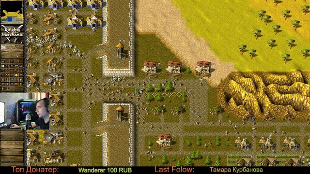 Knights and Merchants 🐱👤 Валим с Антохой ботов 1440p 60fps смотреть онлайн