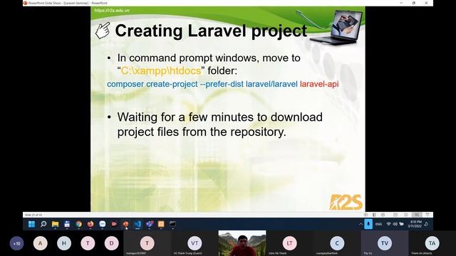 Sử dụng PHP Laravel làm Web API trong 2 giờ смотреть онлайн