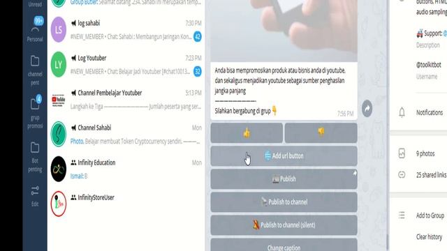 Panduan Membuat Inline Button смотреть онлайн