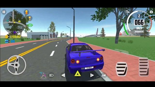 Car Simulator 2 | Nissan Skyline R34 VS Nissan 350Z | Race & Top Speed | Car Games Android Gameplay смотреть онлайн