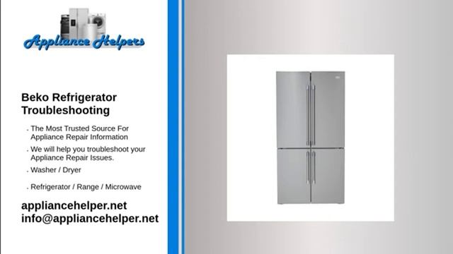 Beko Refrigerator Troubleshooting смотреть онлайн