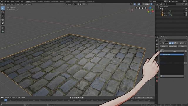 Displacement maps sous Eevee et Cycles – TUTORIEL BLENDER смотреть онлайн