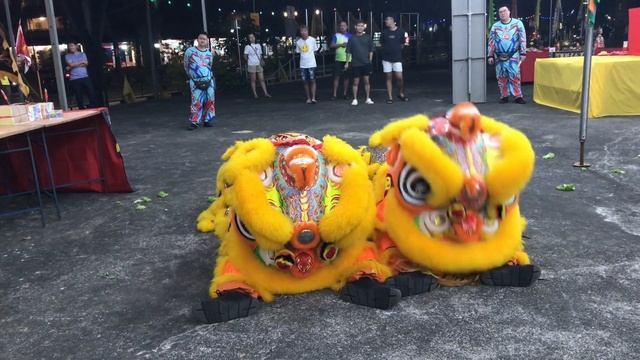 六巡龙狮团 Liuxun Twin Lion & Dragon Dance Performance on the 1/12/23 смотреть онлайн