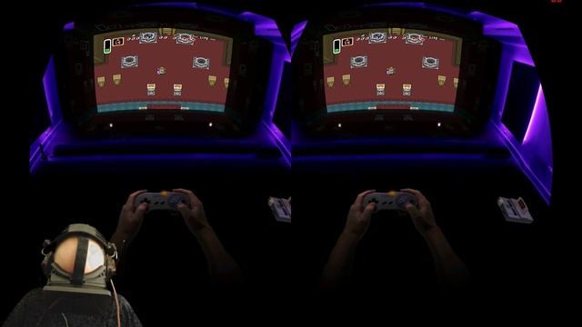Oculus Rift DK1 - SNES9x VRcade (1080p) смотреть онлайн