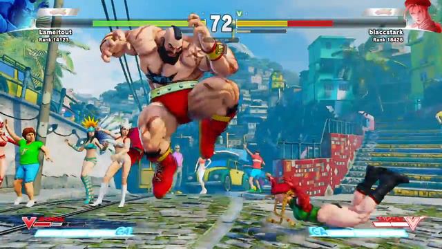 STREET FIGHTER V (BETA) Match Cammy Vs Gif