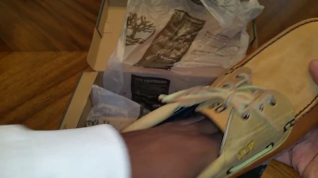 Custom men's Timberland boat shoes unboxing and review смотреть онлайн