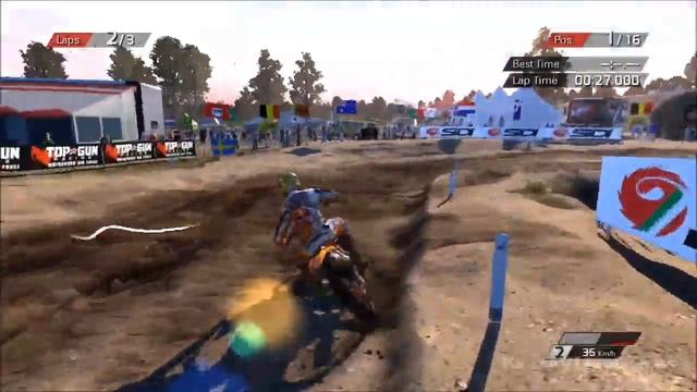 MXGP - The Official Motocross Videogame - Valkenswaard Holland Gameplay [HD] смотреть онлайн