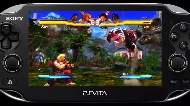 Street Fighter X Tekken Vita - gameplay trailer - Tekken смотреть онлайн