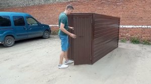 Гараж для мотоцикла