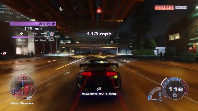 NFS Unbound - Heat 5 Cop Chase (A Class Car) смотреть онлайн