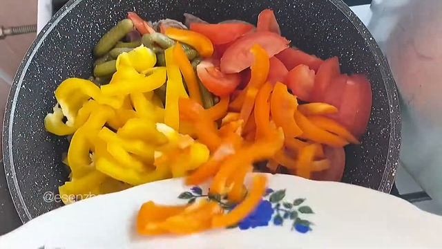Тайский Мясной салат. Қазақша рецепт. Етпен салат. Тай салаты смотреть онлайн