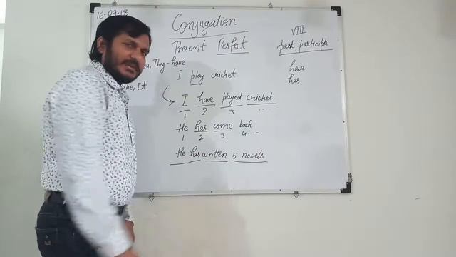 Present Perfect Tense/ Conjugation in Present Perfect Tense смотреть онлайн