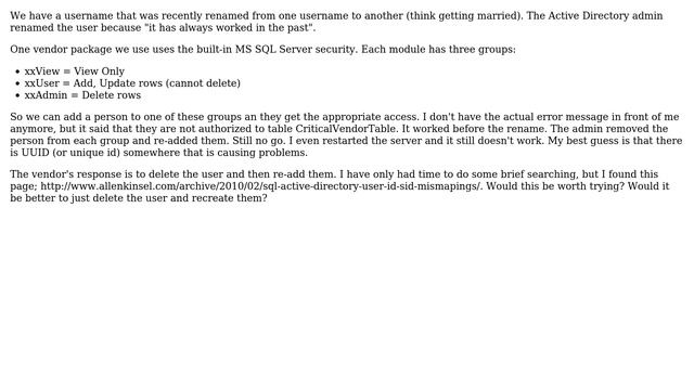 Databases: User login error when trying to access secured SQL Server database смотреть онлайн