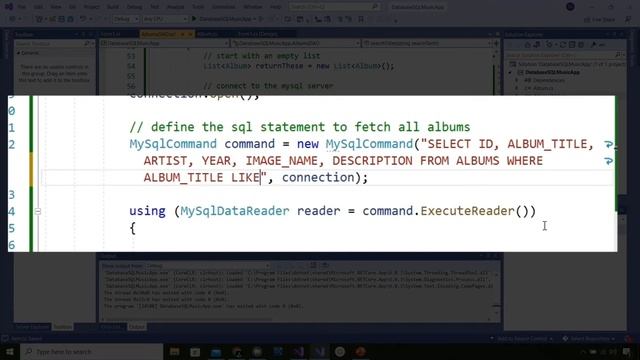 Search query on sql example смотреть онлайн