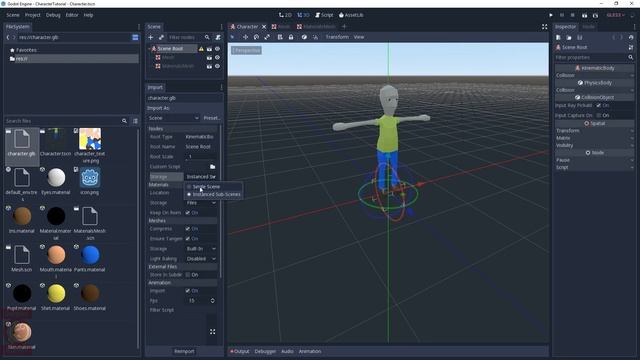 Godot 3.1 Character Setup 3 - 3D Model Export смотреть онлайн